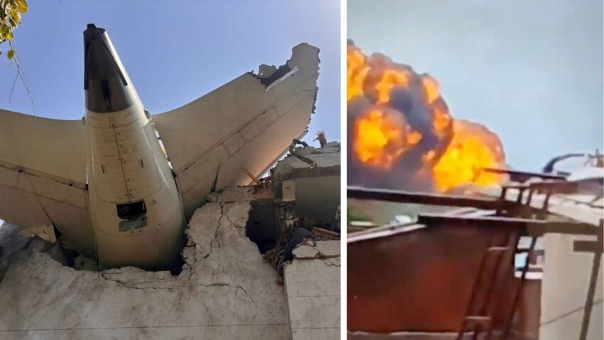 accidente aéreo en India