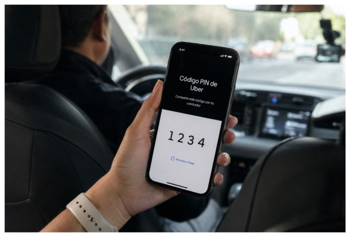 Uber activará Código PIN en viajes durante el Mundial 2026