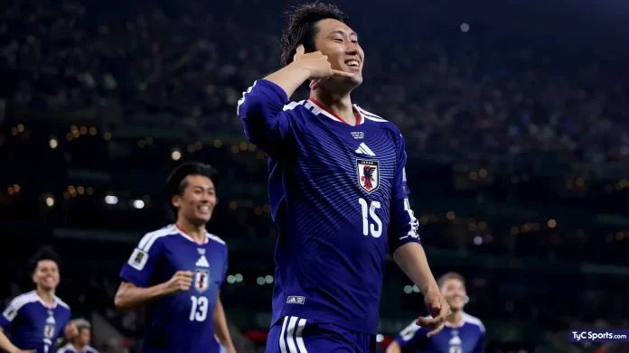 Japón goleó 4-0 a Túnez en el Estadio Monterrey