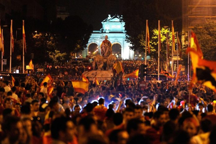 La Selección de España regresó este lunes a Madrid para celebrar con su afición la conquista de la Copa del Mundo