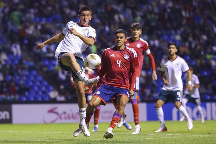 La Selección Mexicana Sub-20 derrotó 2-0 a Costa Rica en la segunda jornada del Campeonato Sub-20