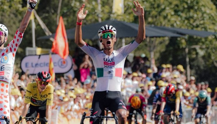 El ciclismo mexicano escribió un nuevo capítulo en su historia con la victoria de Isaac del Toro en la segunda etapa del Tour de France