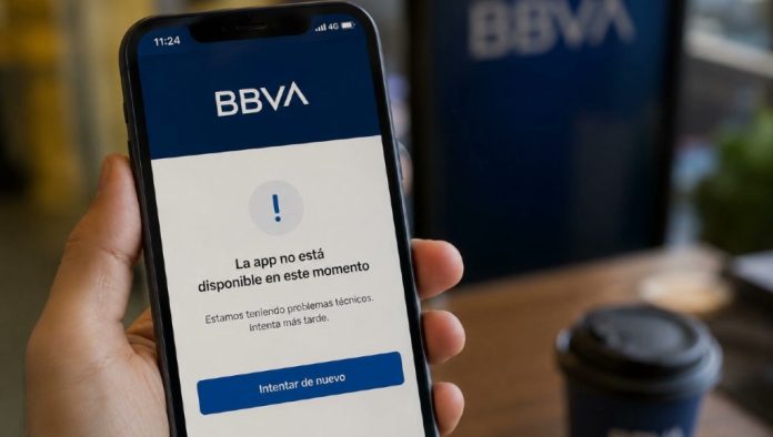 Clientes de BBVA México reportan retrasos bancarios