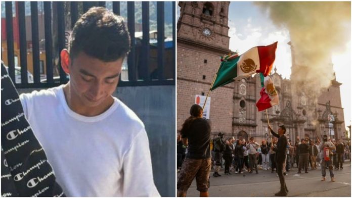 El caso de Raúl Meza Abonce, activista detenido durante las protestas que siguieron al asesinato de Carlos Manzo